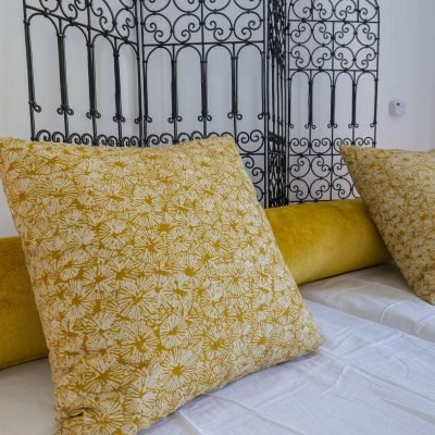 Kamer Sevilla gele kussens